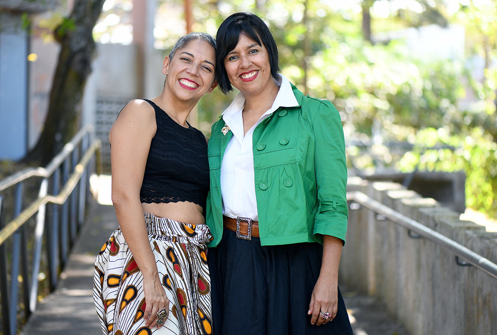 Luisa Pérez y Grettel Méndez