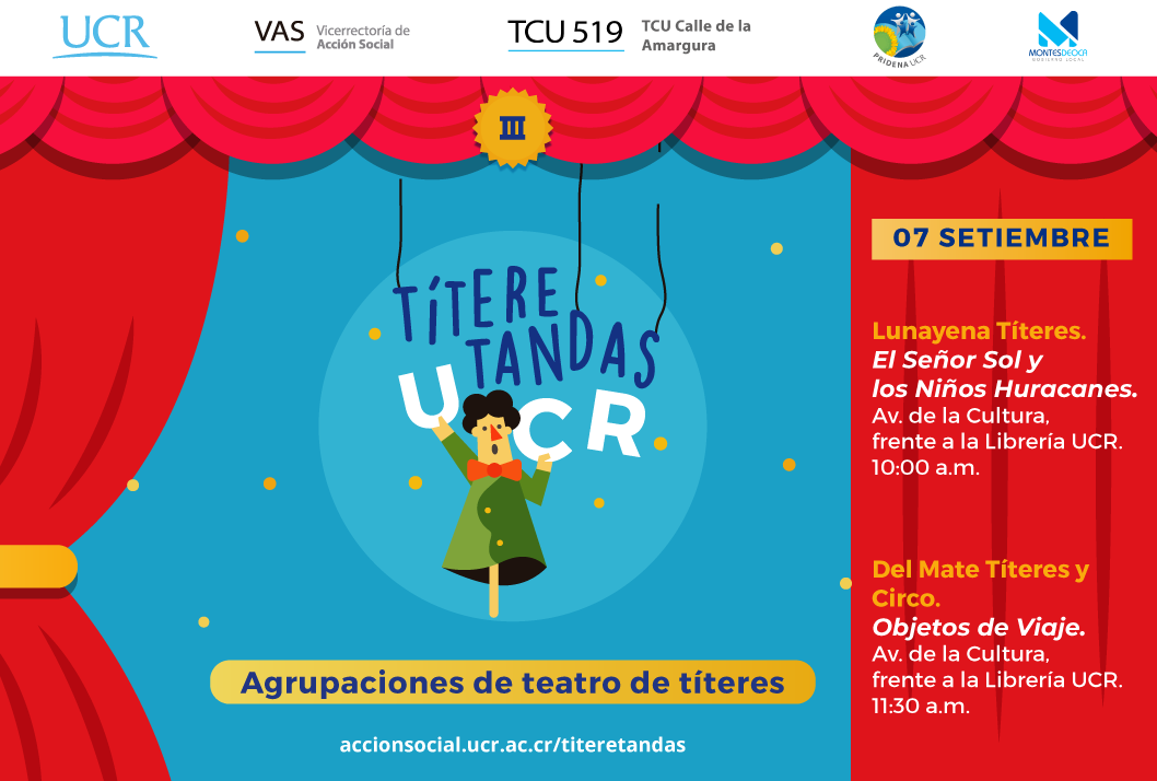  Programa: Lunayena Títeres. Presentación: El Señor Sol y los Niños Huracanes. 10:00 a. m. Del …