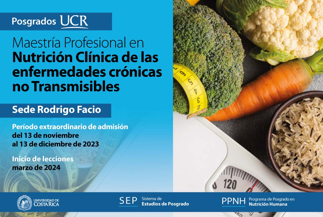  Maestría Profesional en Nutrición Clínica de las  enfermedades crónicas no Transmisibles   Sede …