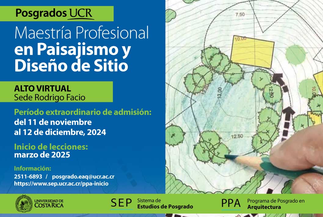  Sede Rodrigo Facio Modalidad: semestral Tipo de financiamiento: complementario Inicio de …