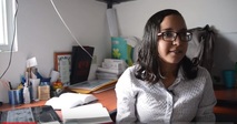 Ashley Castro Ruiz, estudiante de Enseñanza del Francés de la UCR oriunda de Puntarenas y …