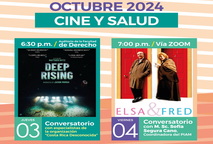  Ciclo de octubre: Cine y salud -Jueves 3 de octubre, 6:30 p. m.: AUDITORIO DE DERECHO "Deep …