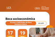  Becas: Proceso de solicitud de Beca Socioeconómica I Ciclo lectivo 2025.  Solicitud de Beca …