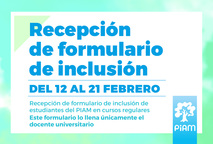  El PIAM le invita a incluir estudiantes mayores de 50 años de edad en los cursos regulares que …